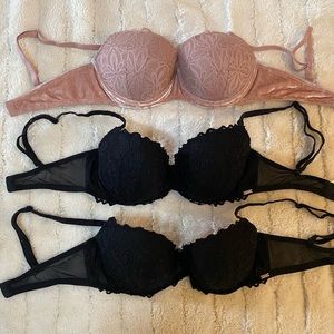VS/PINK 34D Bra Bundle